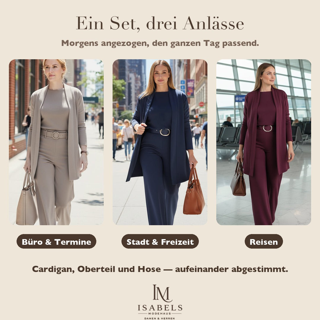 Das Lounge-Set für Büro, Stadt und Reisen