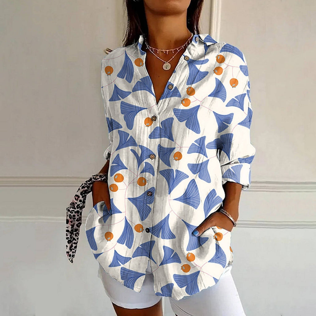Mayla | Vintage Blumenbluse – Isabels Modehaus (Bild 2)