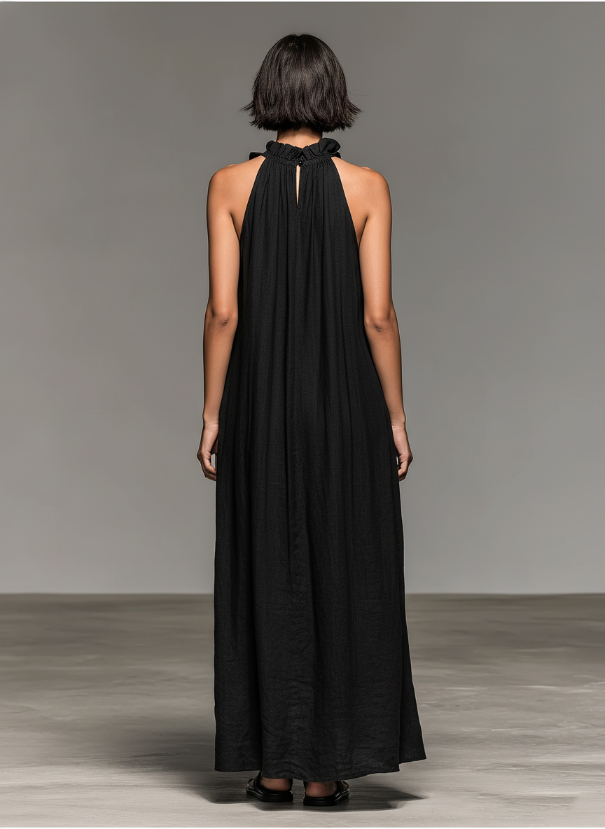 Liva | Maxikleid mit fließender Silhouette
