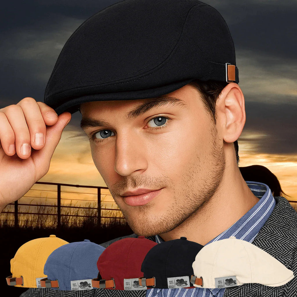 Koen | Stilvolle Schiebermütze für Herren – Isabels Modehaus