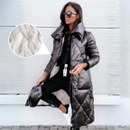 Noelia | Lange, elegante Steppjacke im Bomber-Stil – Isabels Modehaus (Bild 6)