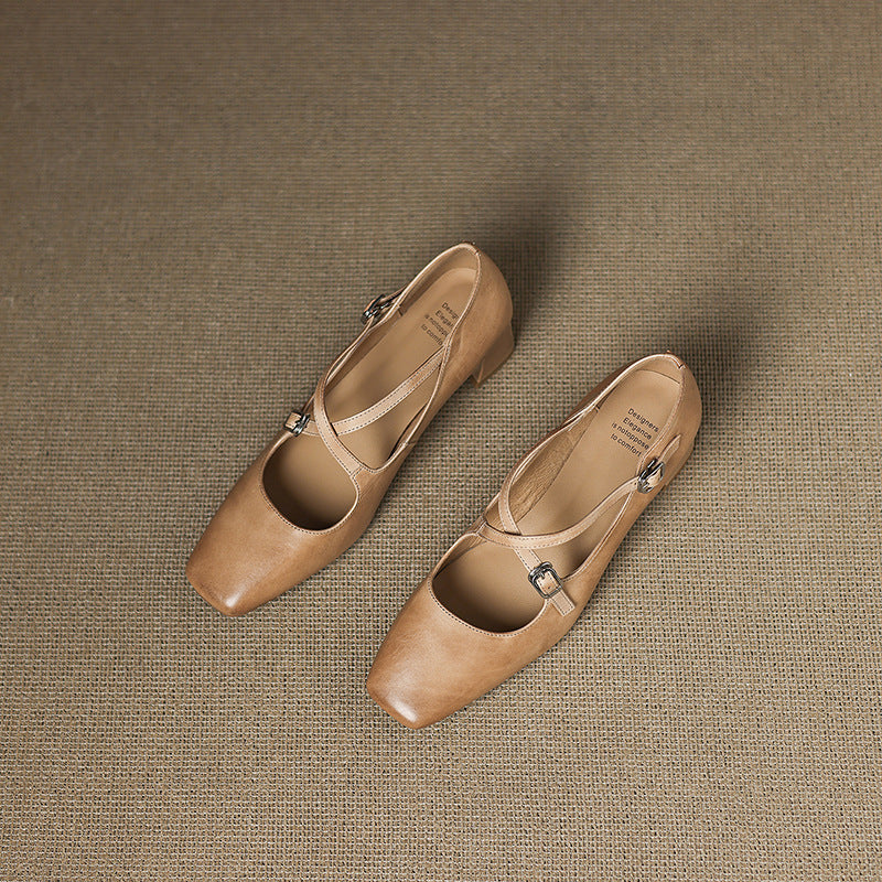 Marvane Leder Kitten Heels – Isabels Modehaus (Bild 7)