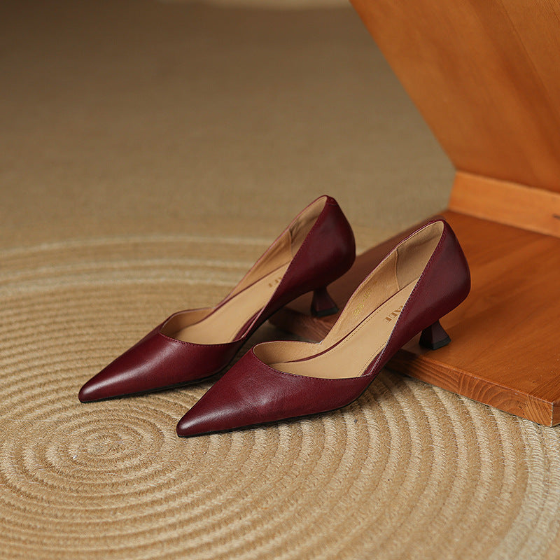 Ceyra Leder Kitten Heels – Isabels Modehaus (Bild 13)