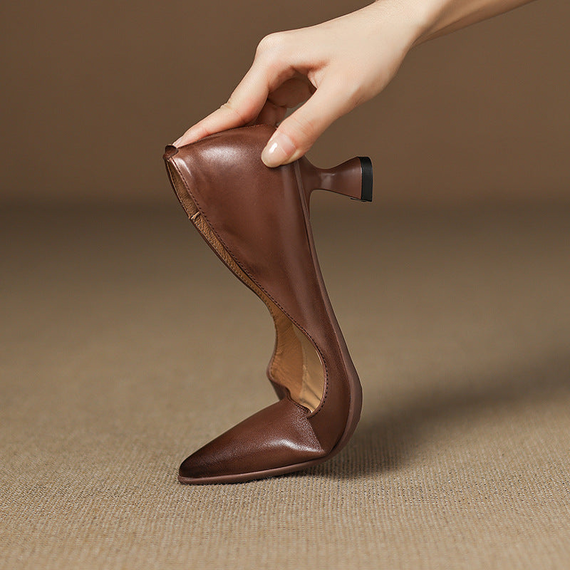 Calenne Leder Kitten Heels – Isabels Modehaus (Bild 13)