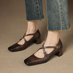 Marvane Leder Kitten Heels – Isabels Modehaus (Bild 9)