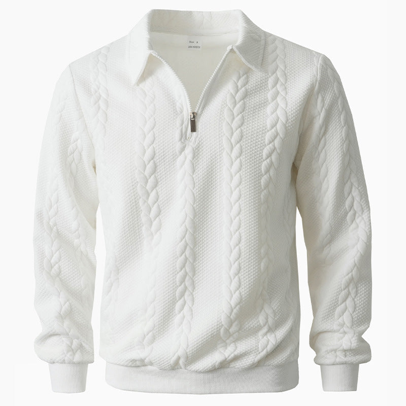 Martin | Polo Quarter Zip aus elegantem Strick – Isabels Modehaus (Bild 6)