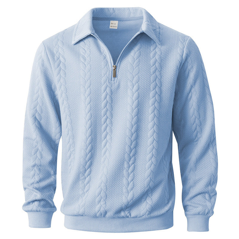 Martin | Polo Quarter Zip aus elegantem Strick – Isabels Modehaus (Bild 2)