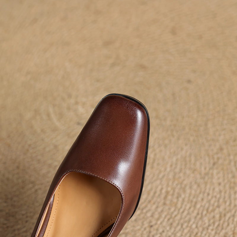 Elviera Quadratische Lederpumps – Isabels Modehaus (Bild 15)