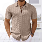 Menno | Kurzärmeliges Strickhemd – Isabels Modehaus (Bild 4)