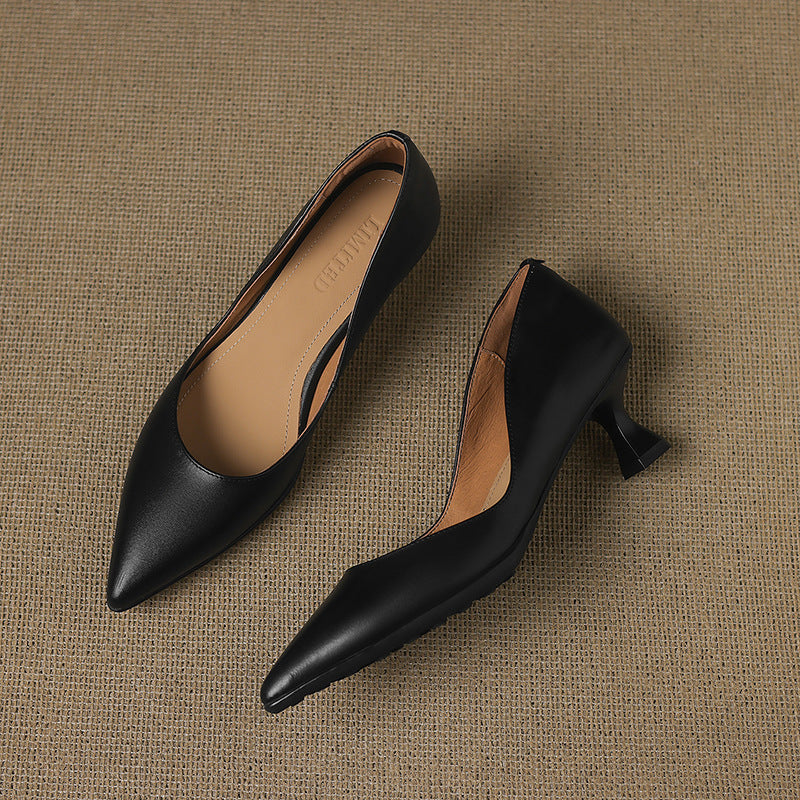 Calenne Leder Kitten Heels – Isabels Modehaus (Bild 27)