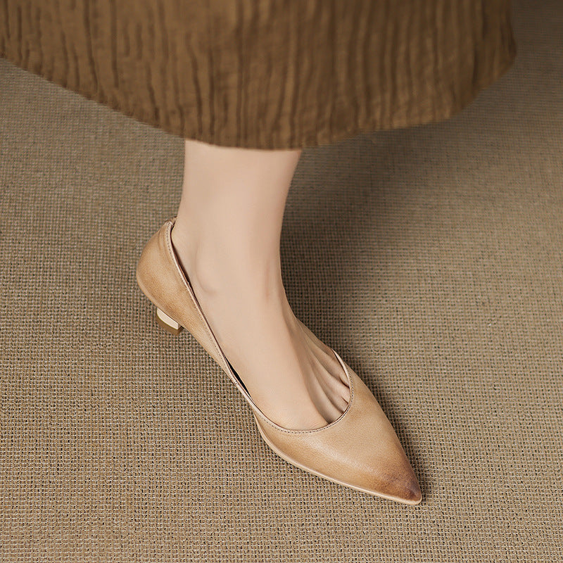 Calenne Leder Kitten Heels – Isabels Modehaus (Bild 5)