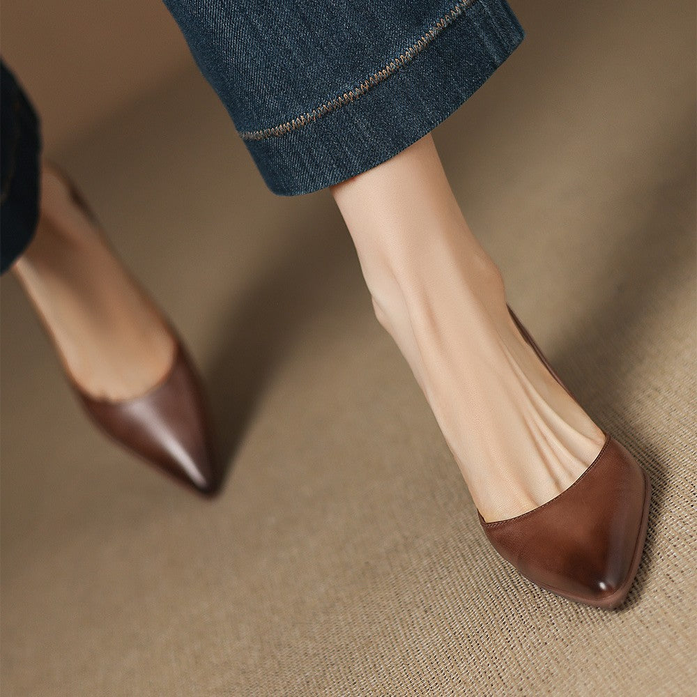 Calenne Leder Kitten Heels – Isabels Modehaus (Bild 11)