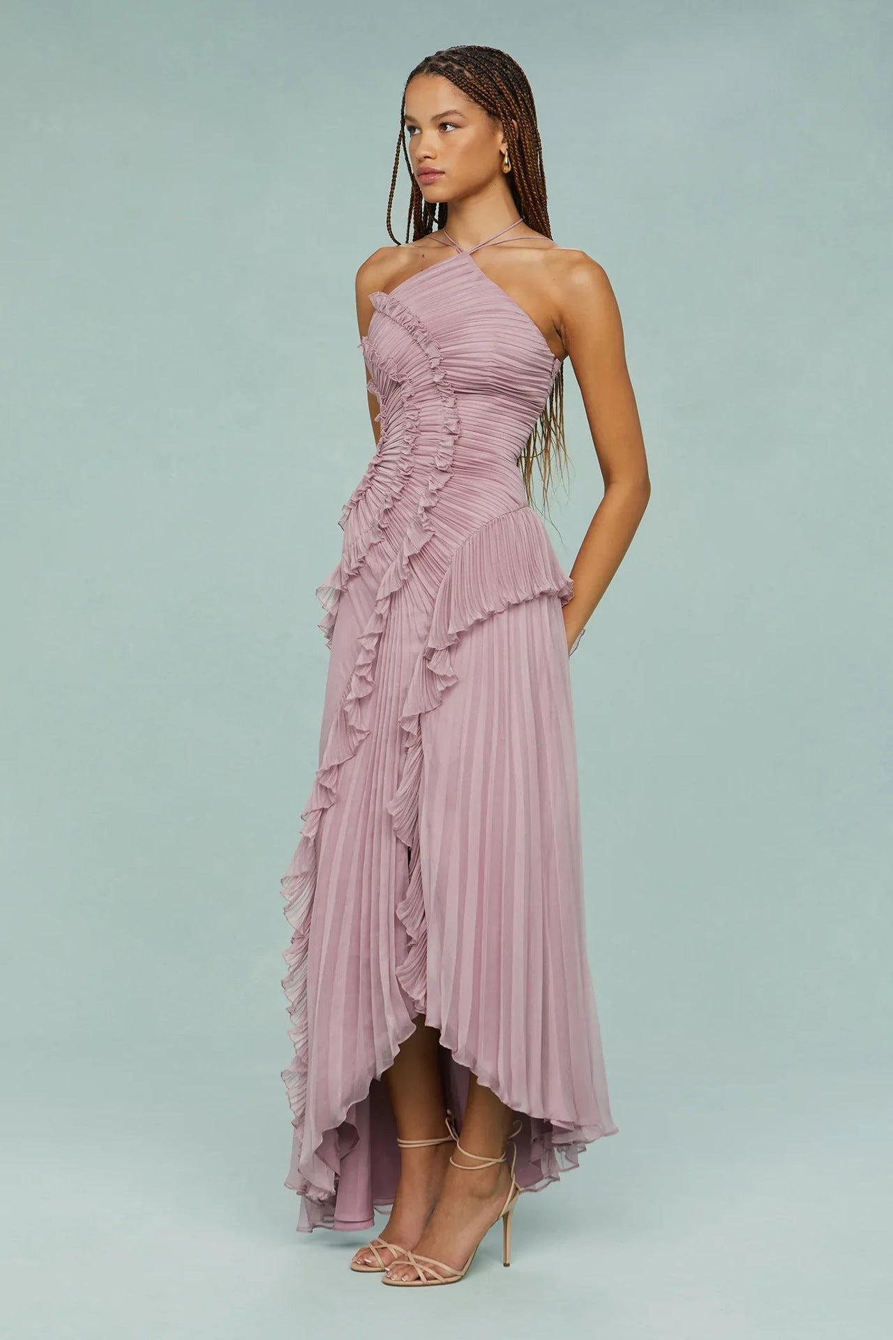 LIYANA | Spiral-Rüschenkleid – Isabels Modehaus (Bild 3)