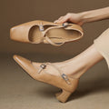 Marvane Leder Kitten Heels – Isabels Modehaus