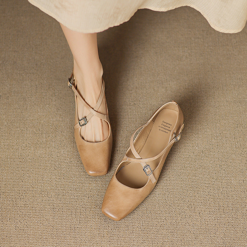 Marvane Leder Kitten Heels – Isabels Modehaus (Bild 5)