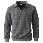 Martin | Polo Quarter Zip aus elegantem Strick – Isabels Modehaus (Bild 5)