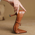 Aveline Leder T-Riemen Pumps – Isabels Modehaus (Bild 4)