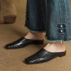 Viola Echtes Leder Mules – Isabels Modehaus (Bild 3)