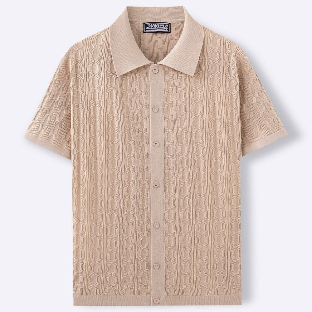 Menno | Kurzärmeliges Strickhemd – Isabels Modehaus (Bild 6)