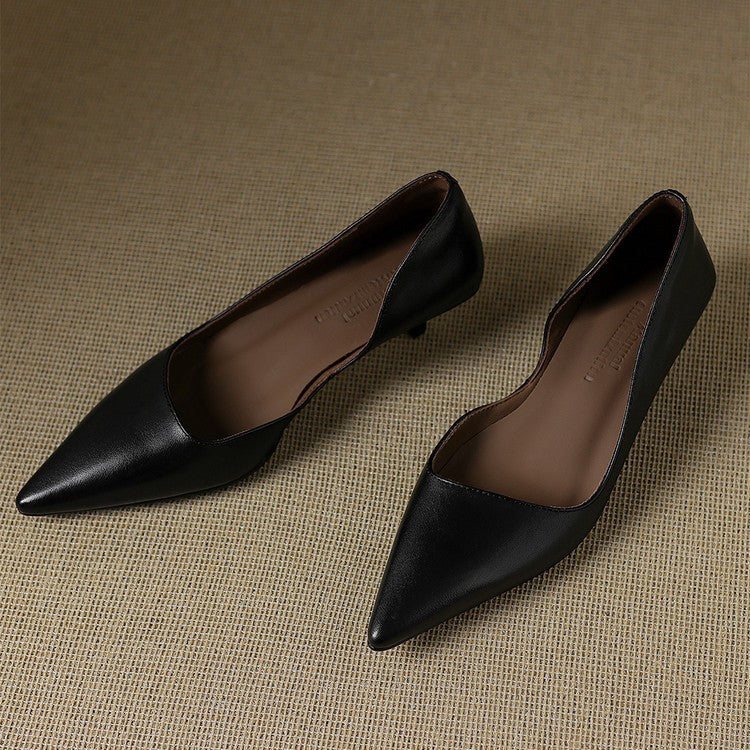 Orlisse Leder Kitten Heel Pumps – Isabels Modehaus (Bild 6)