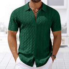 Menno | Kurzärmeliges Strickhemd – Isabels Modehaus (Bild 3)