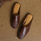 Viola Echtes Leder Mules – Isabels Modehaus (Bild 7)