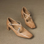Marvane Leder Kitten Heels – Isabels Modehaus (Bild 6)
