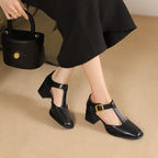Marcele T-Riemen Leder Pumps – Isabels Modehaus (Bild 3)