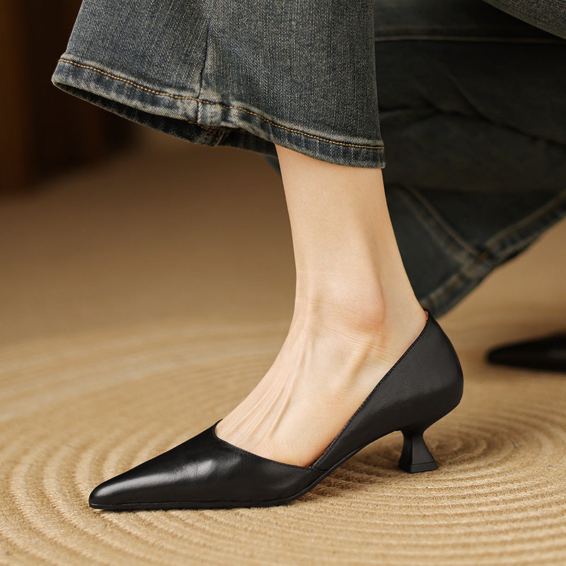 Ceyra Leder Kitten Heels – Isabels Modehaus (Bild 25)