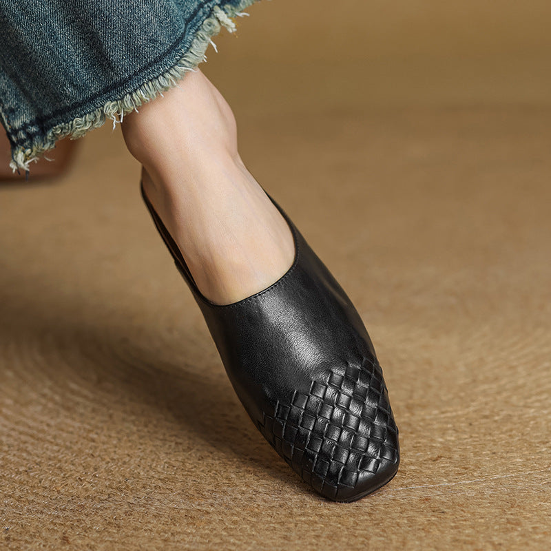 Viola Echtes Leder Mules – Isabels Modehaus (Bild 11)