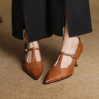 Aveline Leder T-Riemen Pumps – Isabels Modehaus (Bild 3)
