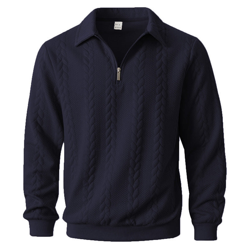 Martin | Polo Quarter Zip aus elegantem Strick – Isabels Modehaus (Bild 3)