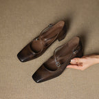 Marvane Leder Kitten Heels – Isabels Modehaus (Bild 12)