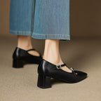 Marvane Leder Kitten Heels – Isabels Modehaus (Bild 17)