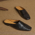 Viola Echtes Leder Mules – Isabels Modehaus (Bild 10)