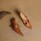 Aveline Leder T-Riemen Pumps – Isabels Modehaus (Bild 5)