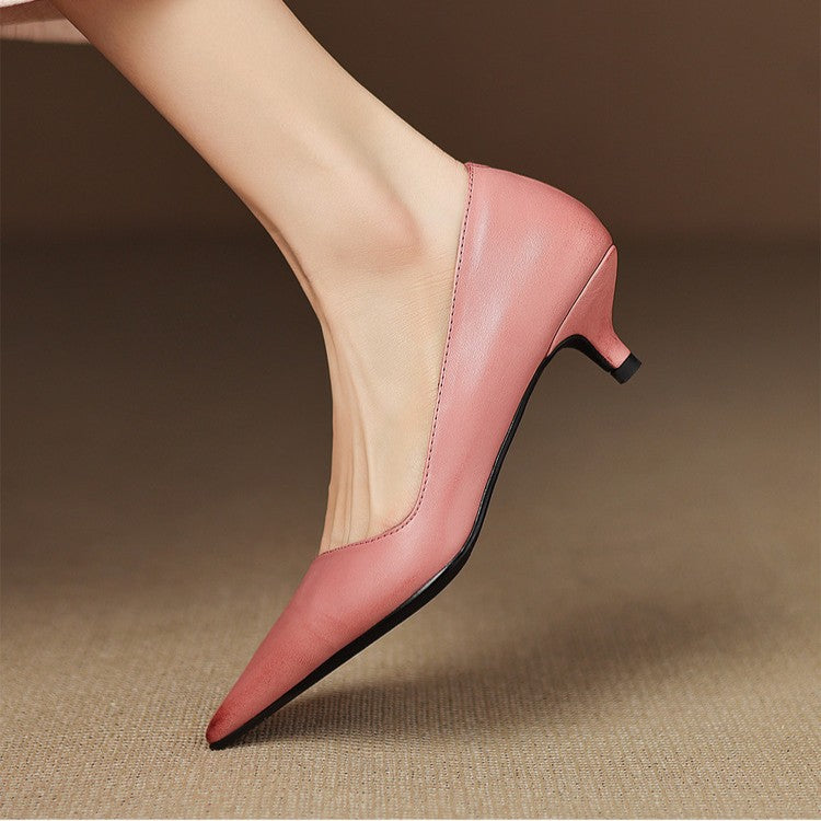 Orlisse Leder Kitten Heel Pumps – Isabels Modehaus (Bild 23)