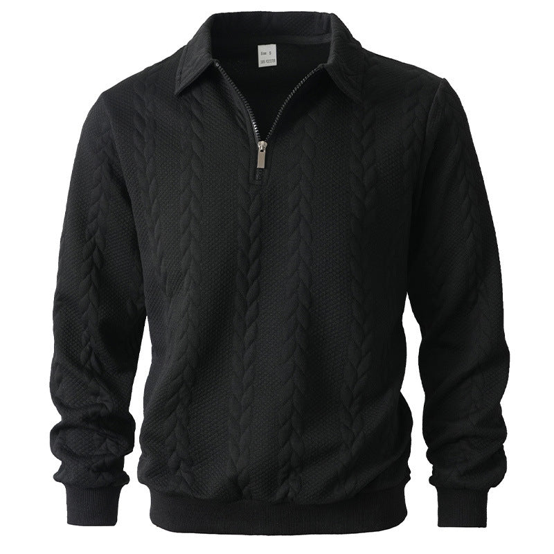 Martin | Polo Quarter Zip aus elegantem Strick – Isabels Modehaus (Bild 4)