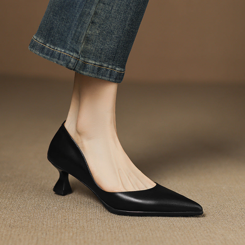 Calenne Leder Kitten Heels – Isabels Modehaus (Bild 19)