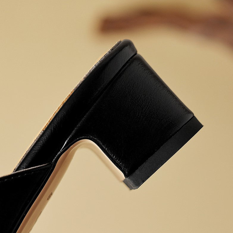Marloe Spitz zulaufende Leder-Mules – Isabels Modehaus (Bild 12)