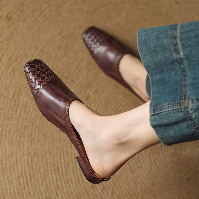 Viola Echtes Leder Mules – Isabels Modehaus (Bild 6)
