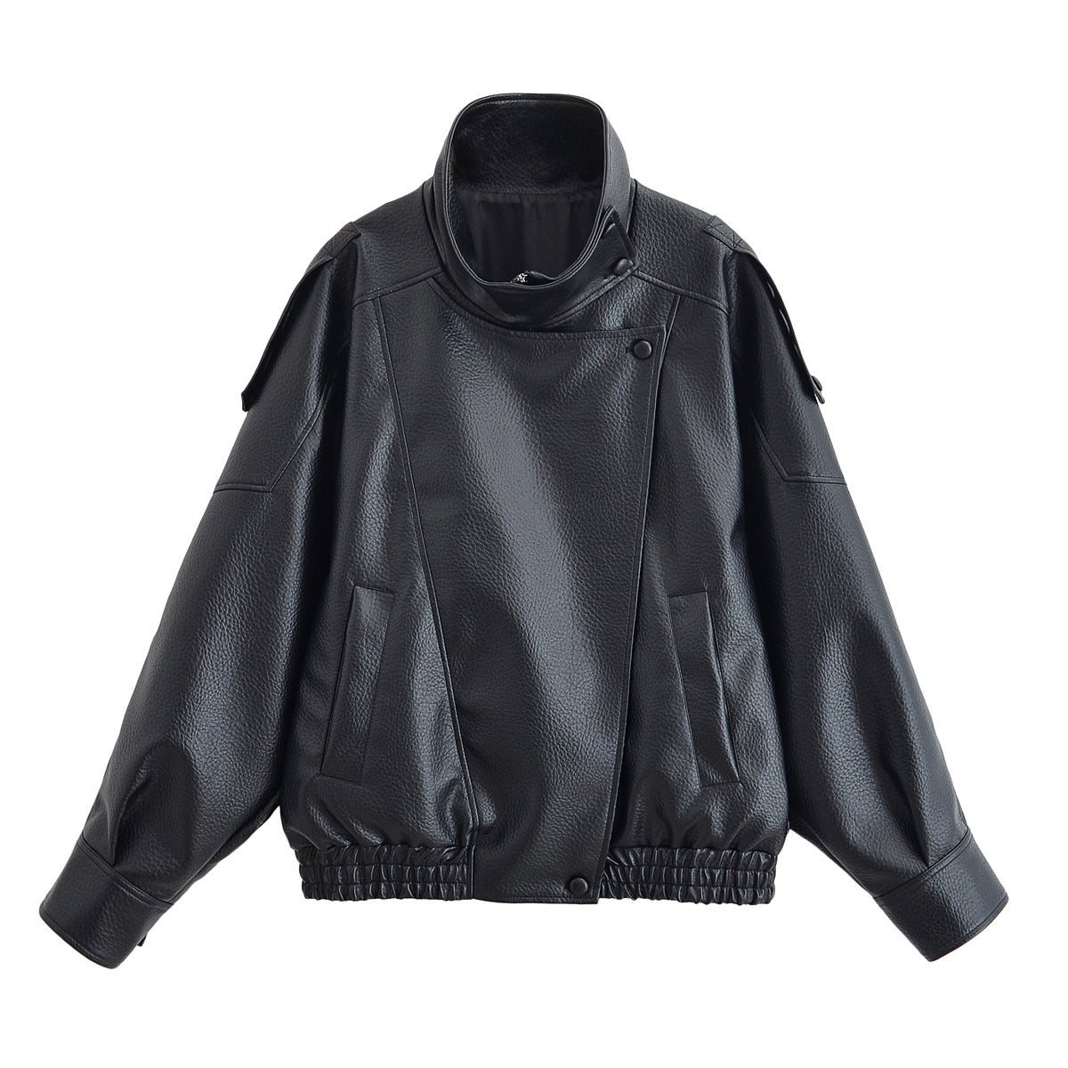 Lauren | Oversized Kunstlederjacke – Isabels Modehaus (Bild 10)
