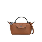 Mini-Leder Longchamp Tasche - Braun – Isabels Modehaus