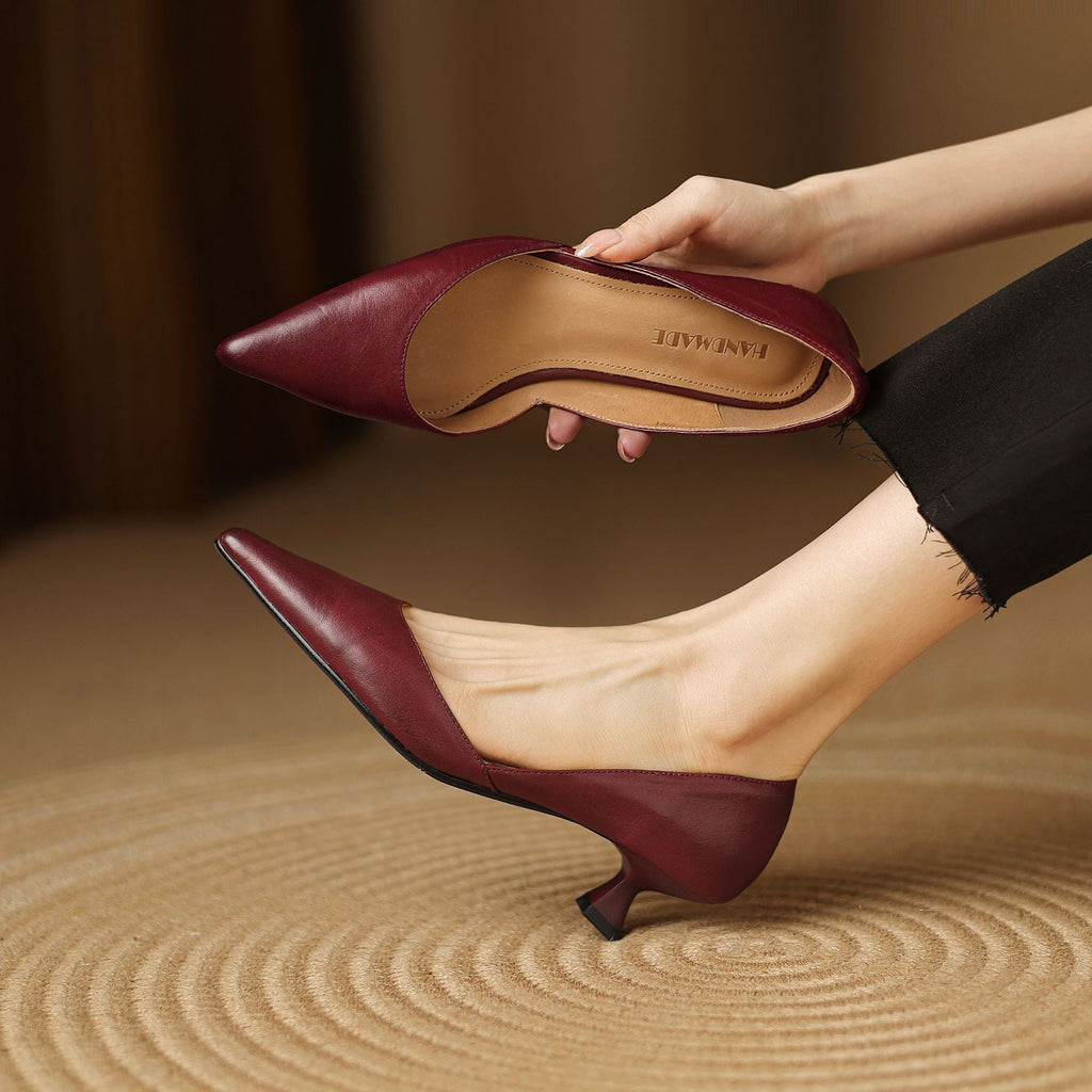Ceyra Leder Kitten Heels – Isabels Modehaus (Bild 8)