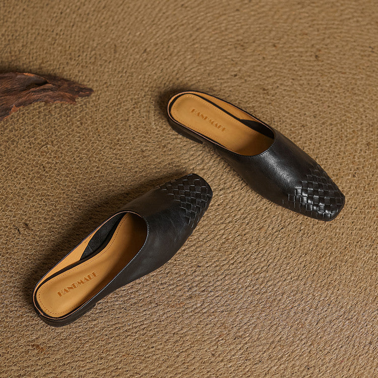Viola Echtes Leder Mules – Isabels Modehaus (Bild 9)
