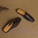 Viola Echtes Leder Mules – Isabels Modehaus (Bild 9)