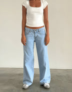 Mia | Low-Rise Wide-Leg Jean – Isabels Modehaus (Bild 5)
