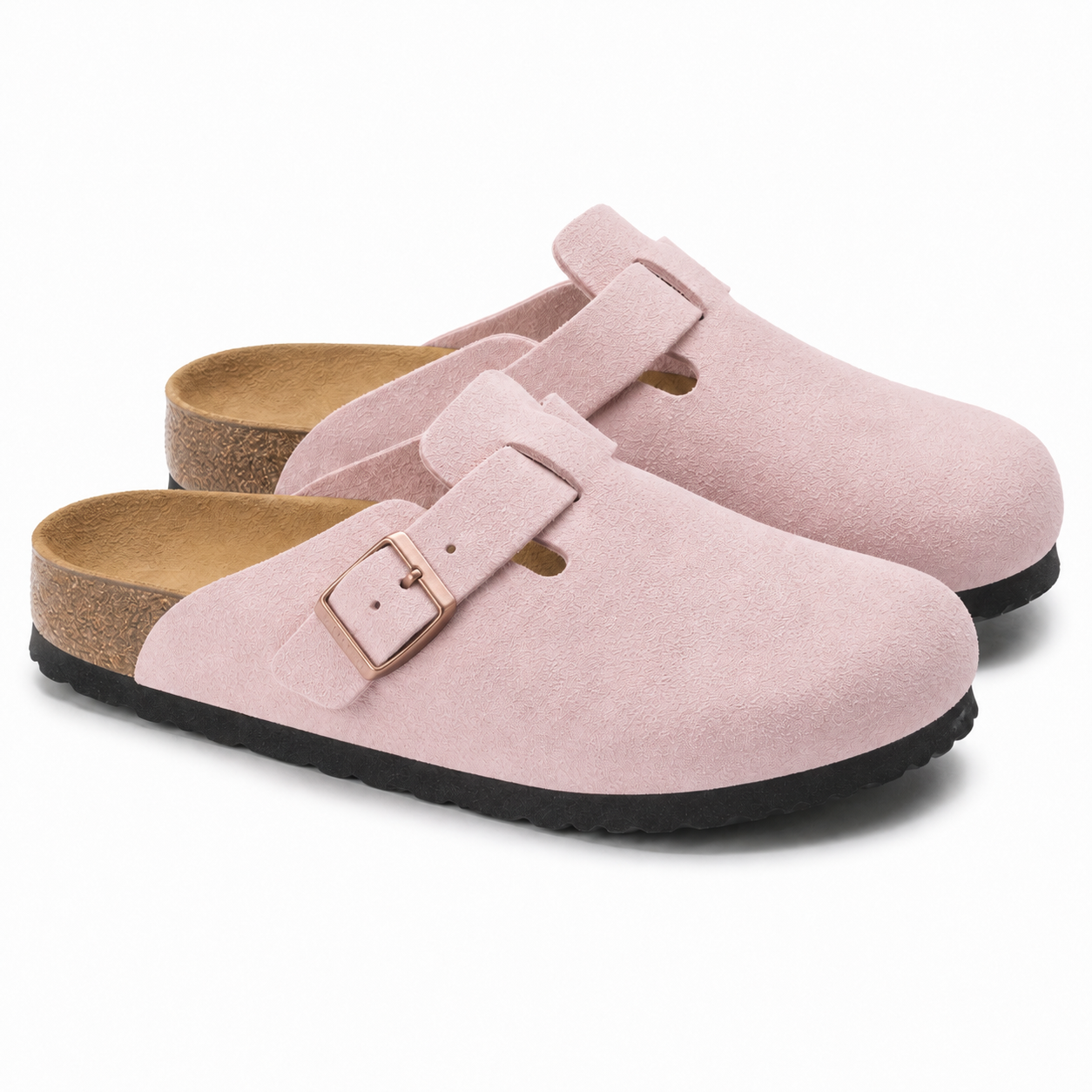 Leder-Pantoletten für Herren