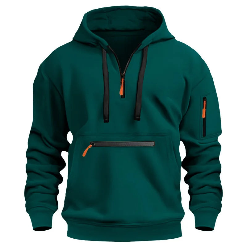 Lars | Hoodie mit Reißverschluss – Isabels Modehaus