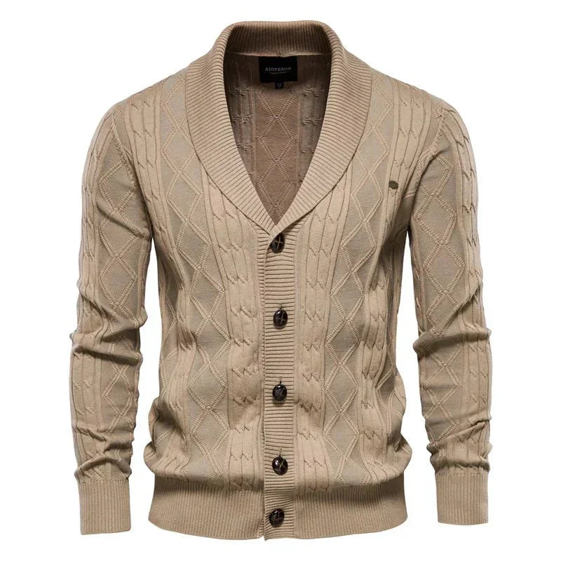 Waldemar | Herren Cardigan mit Knopfleiste – Isabels Modehaus (Bild 4)